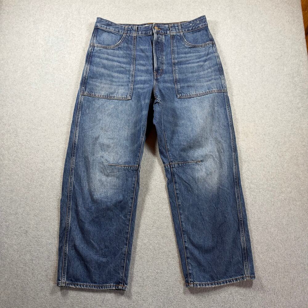Madewell Curvy Darted Barrel Jean
